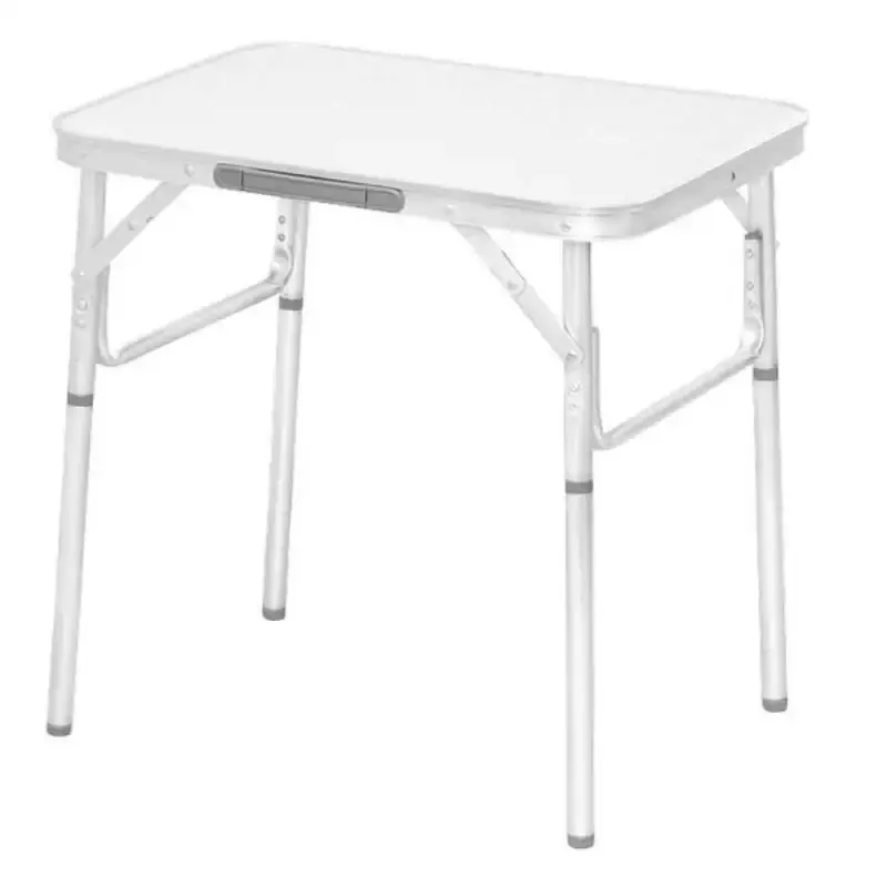 Mesa Dobrável de Alumínio Tampo de MDF 60 x 45 CM Vira Maleta PALISAD — fotografia 2