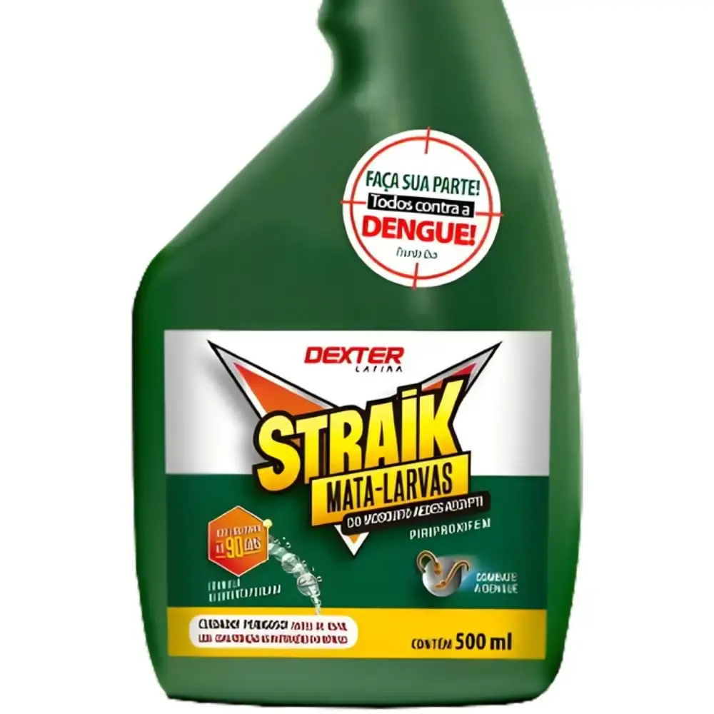 Spray inseticida mata larvas straik 500 ML Dexter — fotografia 3