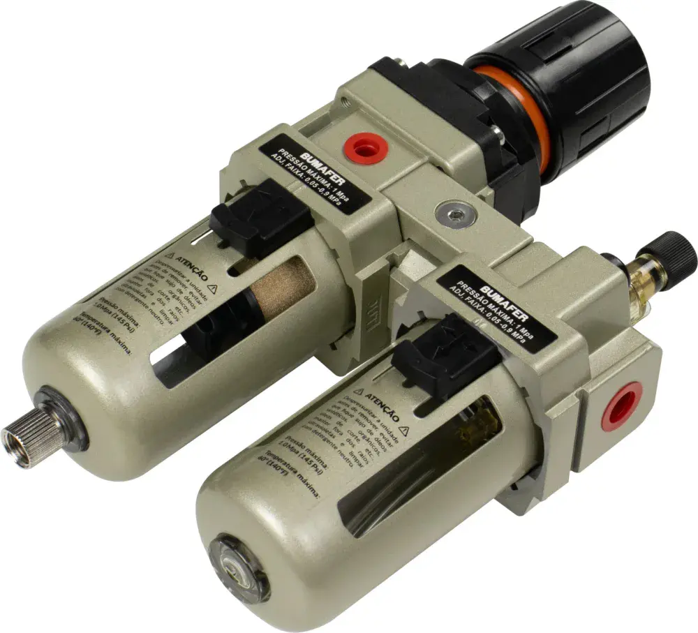 Regulador de lubrificação ar 145 lbf/pol 1/4 Bumafer — fotografia 10