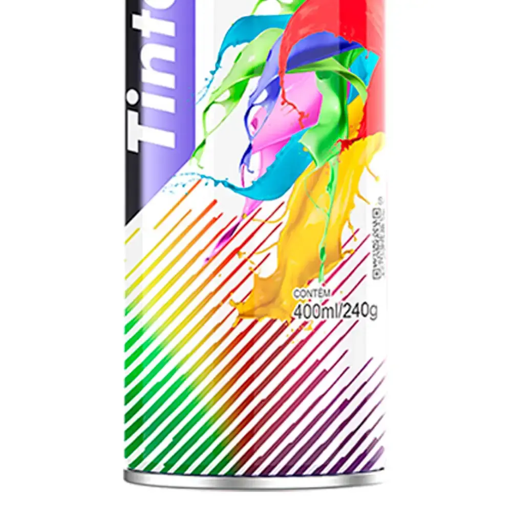 Tinta spray 400ML rosa AE01000075 Mundial prime — fotografia 4