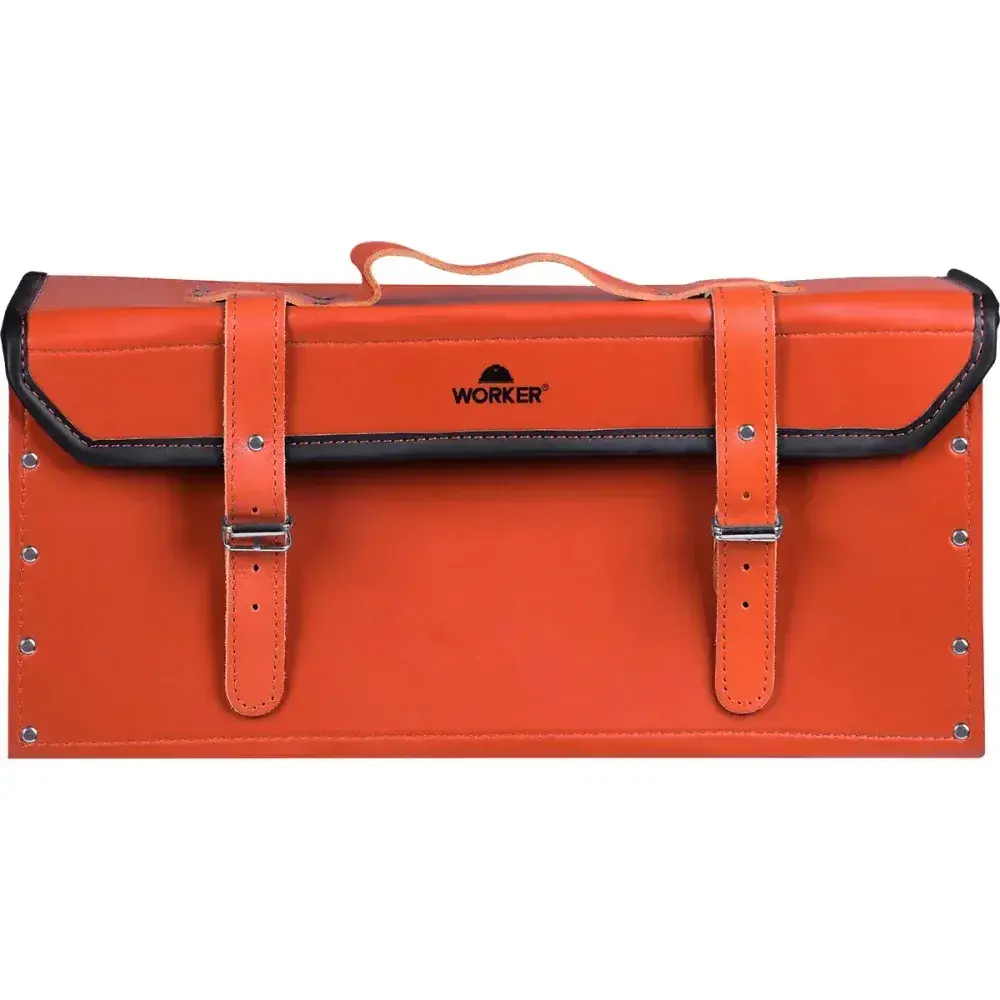 Maleta para ferramentas em couro 450X250X140MM Worker — fotografia 6