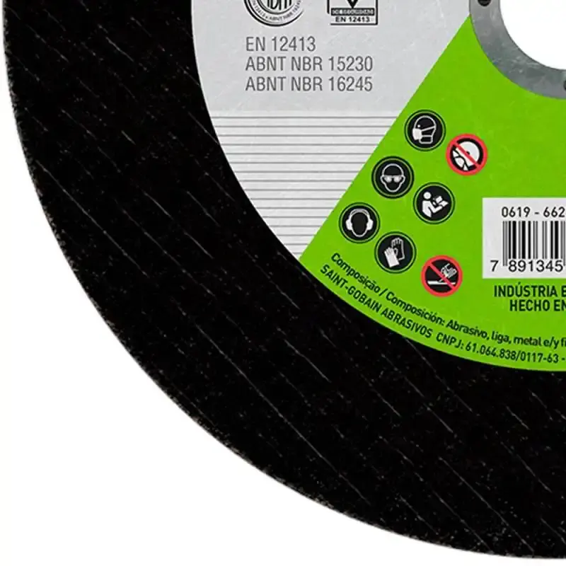 Disco de Corte Classic 12 POL 300 x 3.2 x 25.40 MM para Metal 66252842718 NORTON — fotografia 5