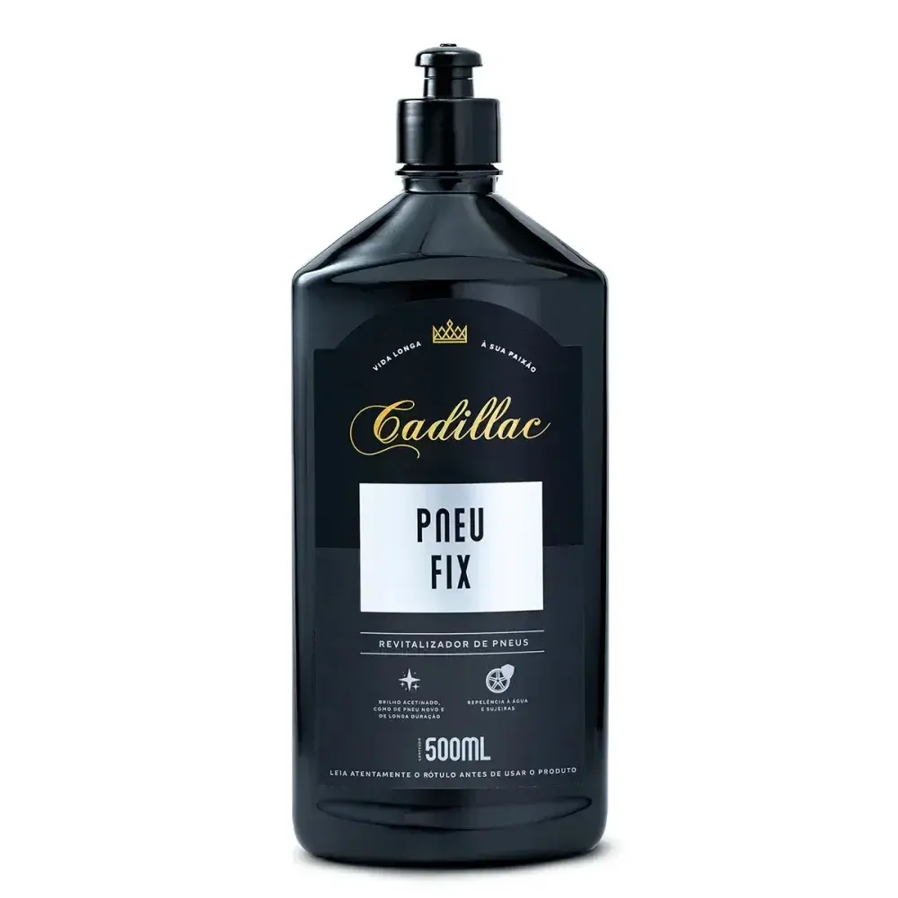 Abrilhantador de pneus pneu fix 500ML Cadillac — fotografia 2