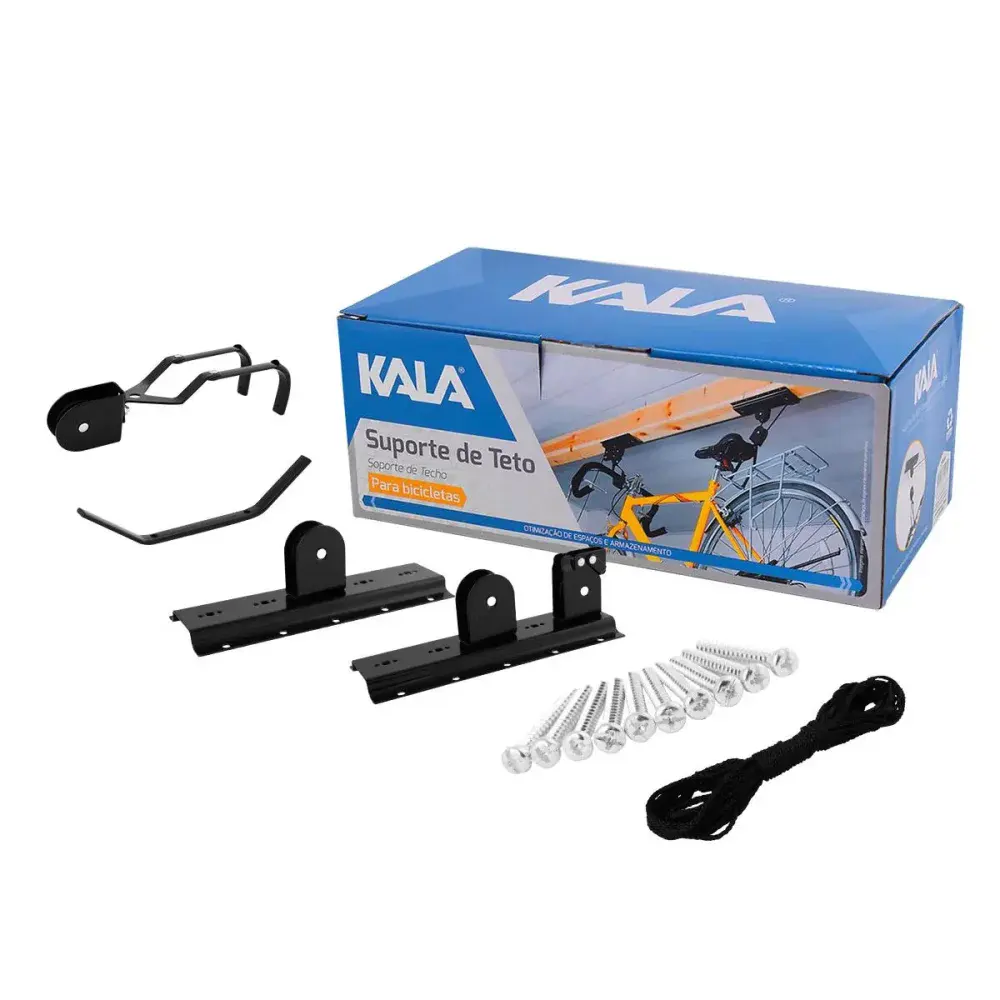Suporte de teto para bicicleta com sistema duplo 20KG Kala — fotografia 9