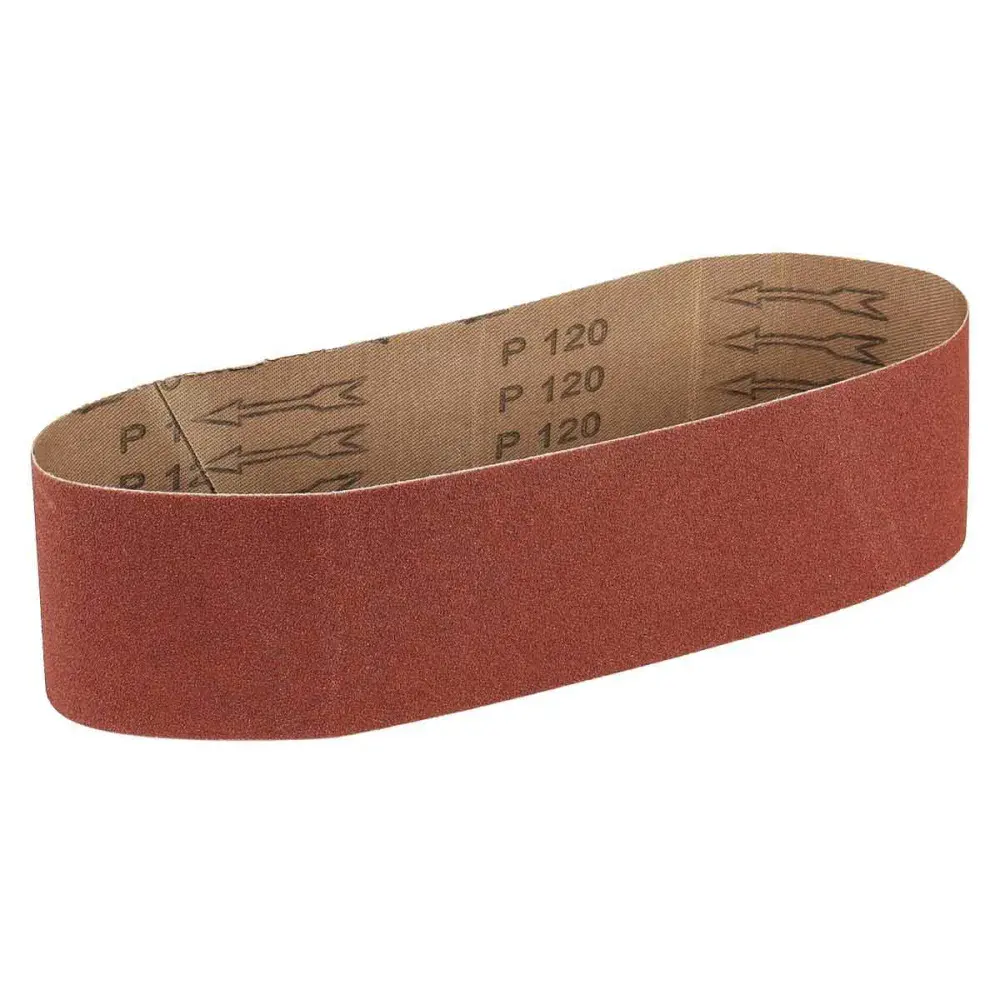 Cinta de lixa costado de lona GRÃO120 75X610MM Worker — fotografia 5