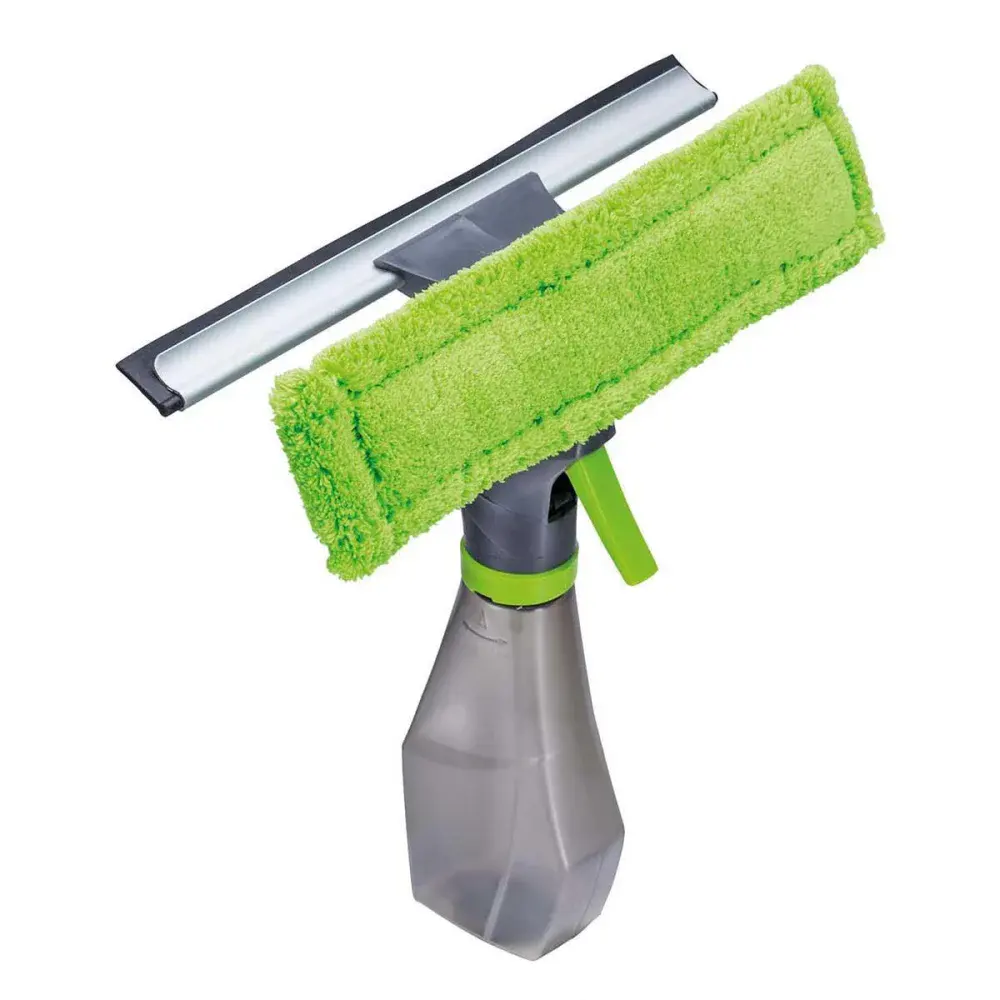 Mop limpa vidros spray verde Kala — fotografia de referência