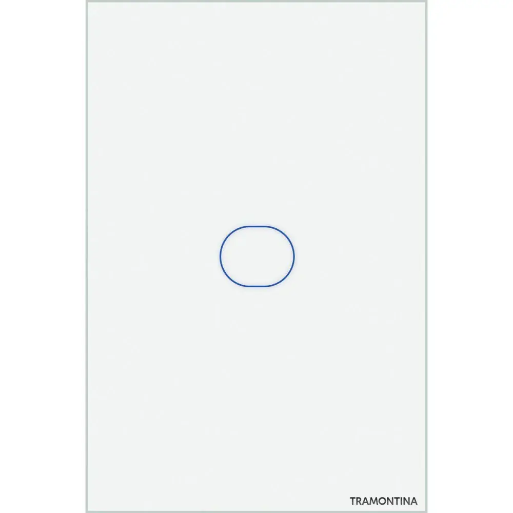 Interruptor touch smart de 1 canal branco Tramontina — fotografia 3