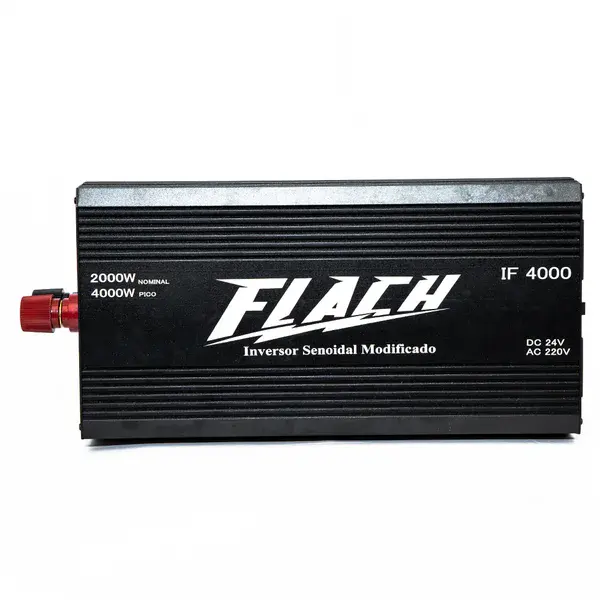 Inversor de tensão IF4000-2 semi senoidal 24V/220V - Flach
