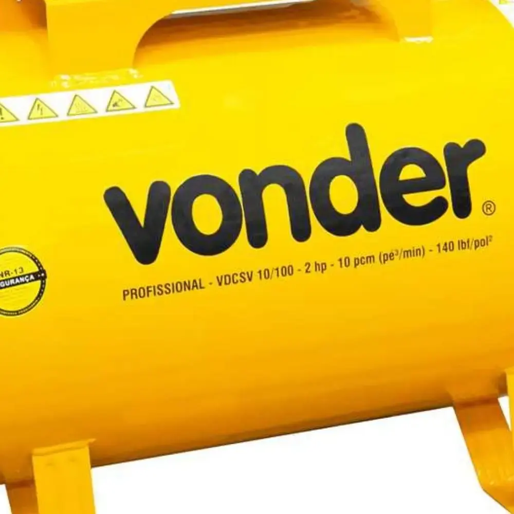 Compressor de ar VDCSV-10/100 2,0CV monofásico Vonder — fotografia 3