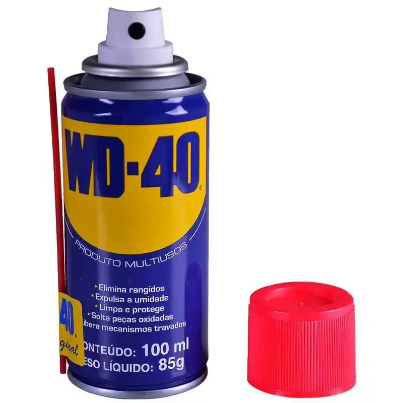 Lubrificante e desengripante aerosol 100 ML spray Wd-40 — fotografia 2