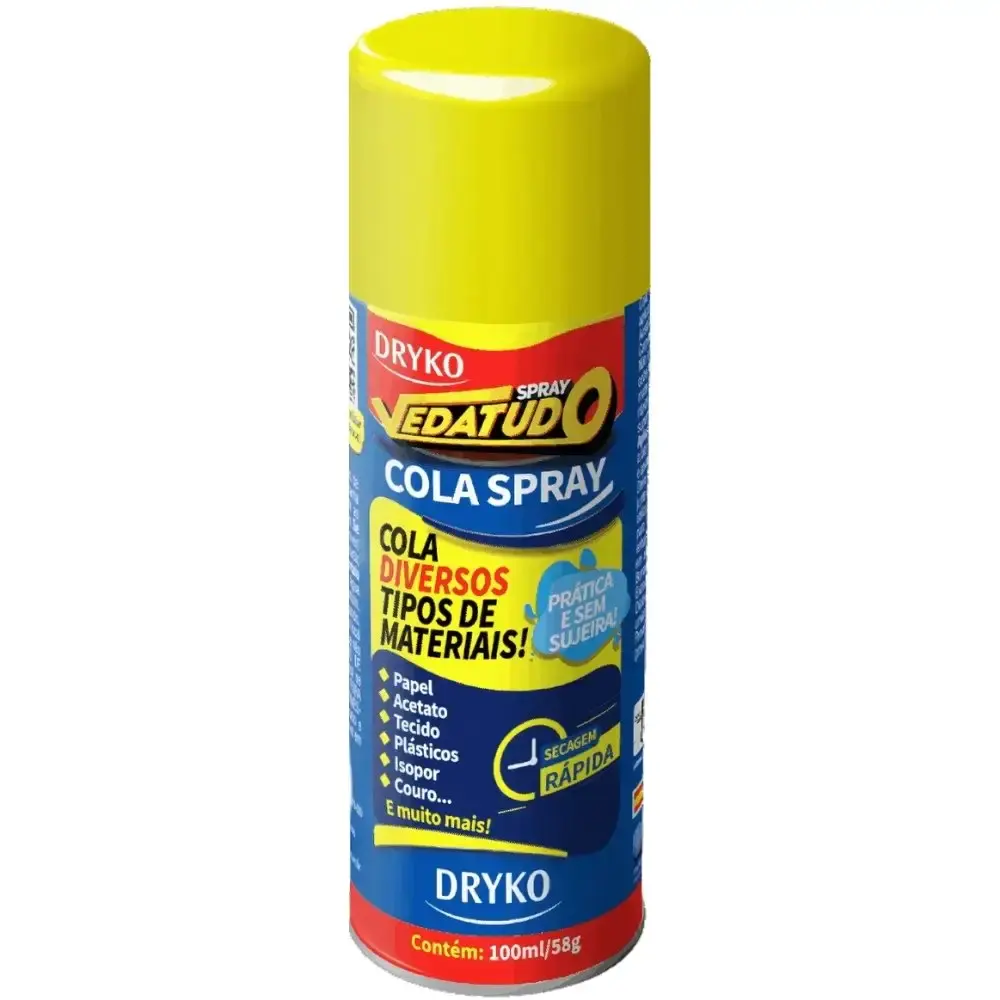 Cola permanente spray vedatudo 100 ML Dryko