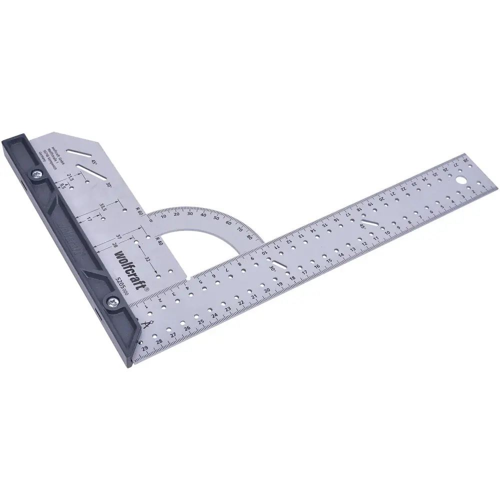 Esquadro universal com gabarito - 520500 - Wolfcraft - 200MM X300MM — fotografia 3