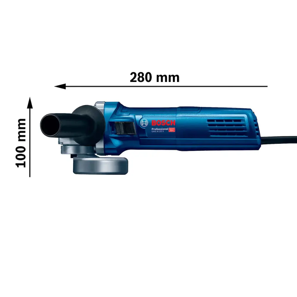 Esmerilhadeira angular 900W modelo gws 9-125S Bosch — fotografia 11