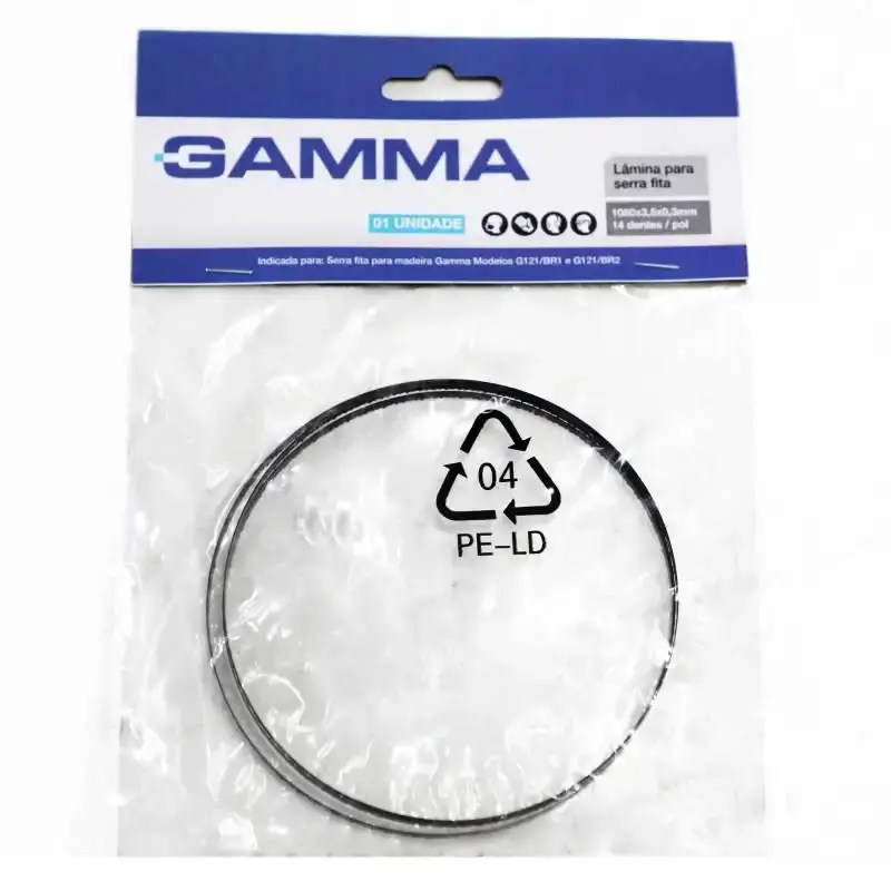 Lâmina para Serra de Fita 1.08 x 3 MM 14DPP para Serra de Fita G121 ACG121/BR-011 GAMMA — fotografia 4