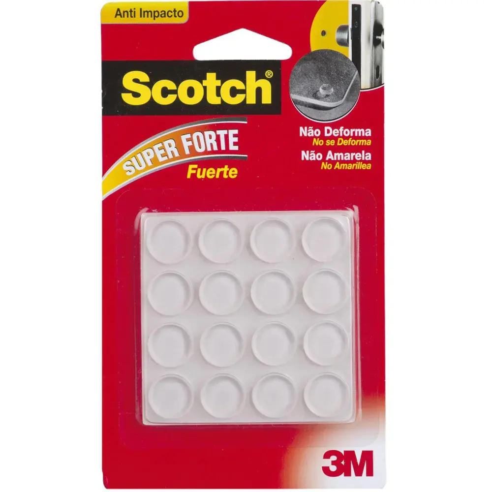 Adesivo anti impacto trans red g 16PCS 3M