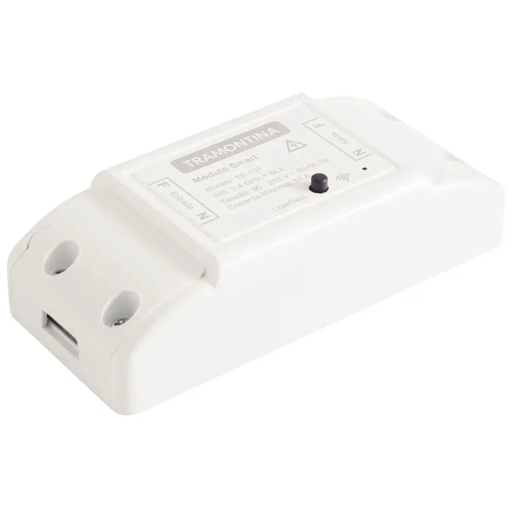 Módulo smart wifi bluetooth com 1 canal Tramontina — fotografia 3