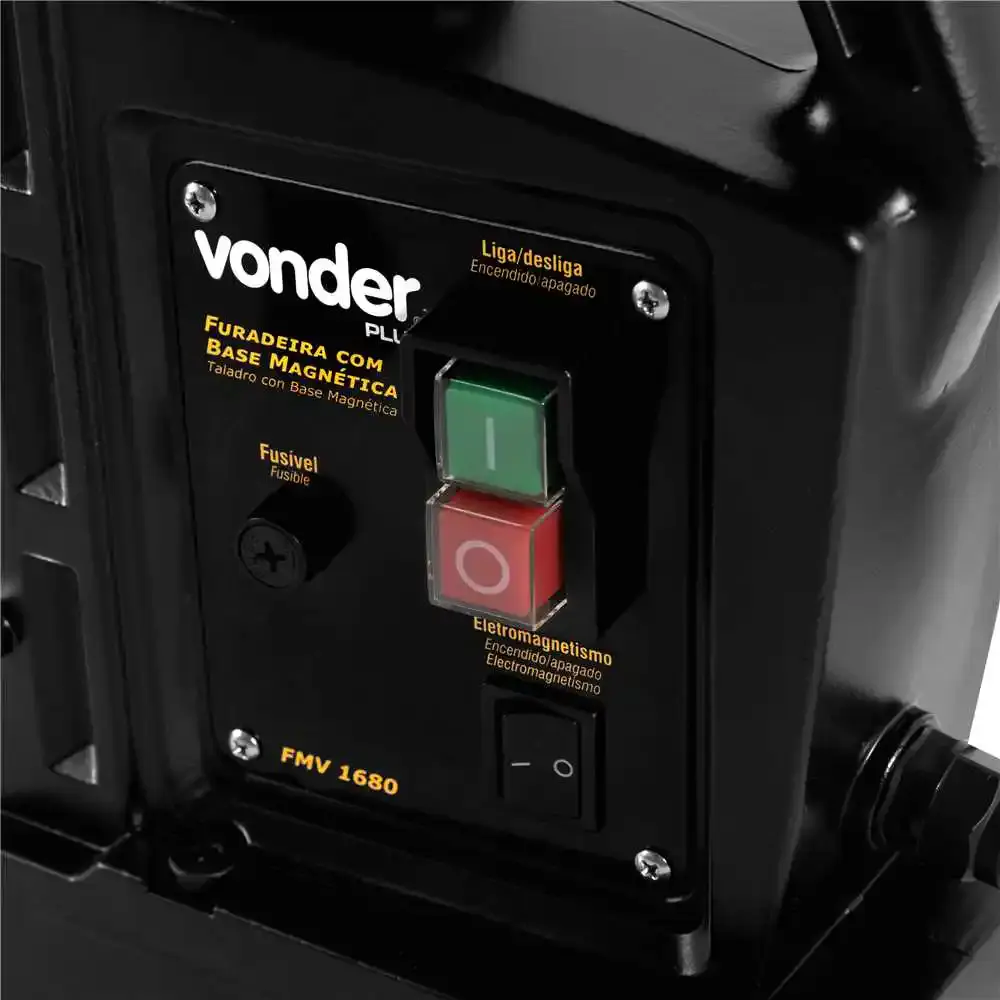 Furadeira com base magnética FMV1680 Vonder 220 V — fotografia 6