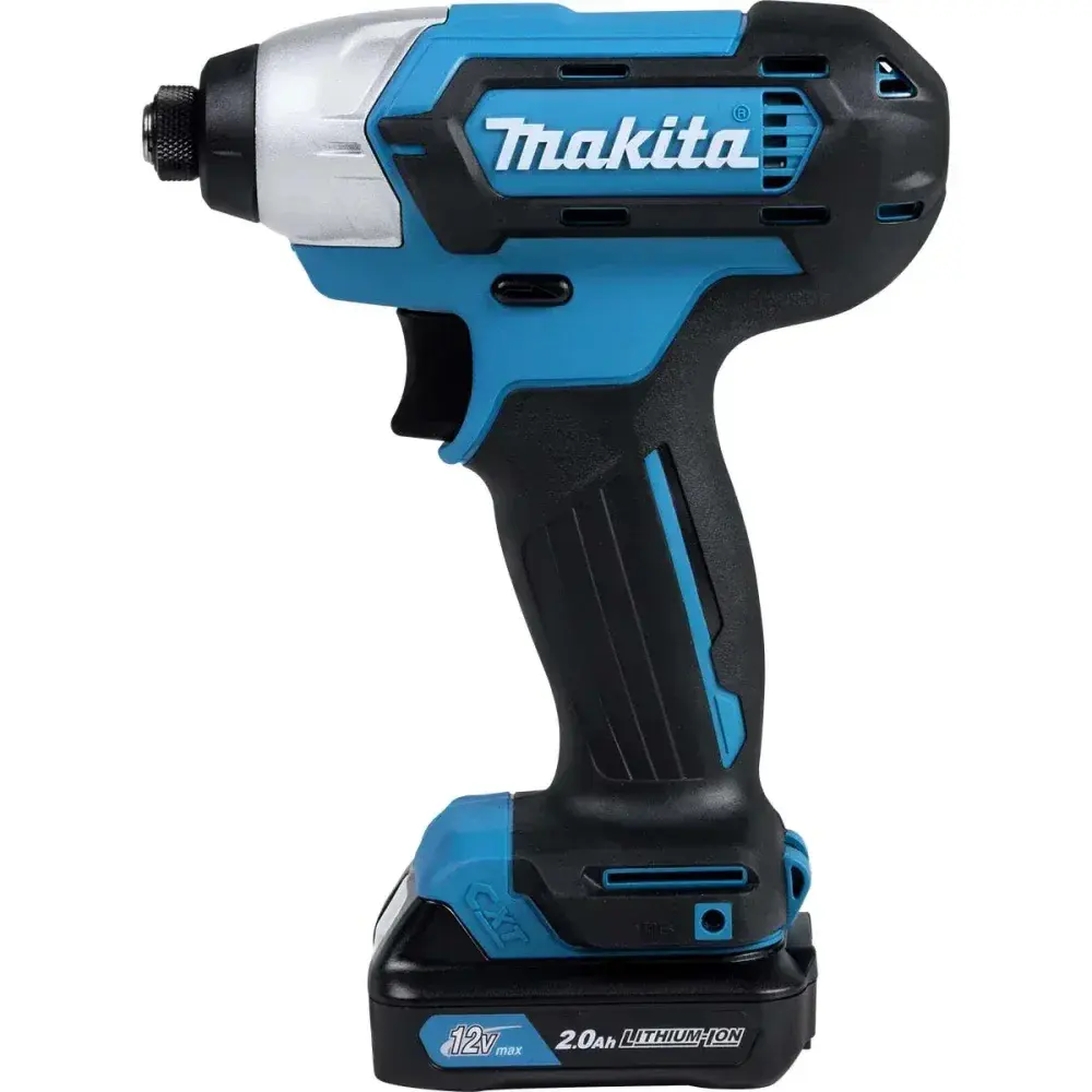 Kit furadeira e parafusadeira de impacto à bateria 12V biv Makita — fotografia 9