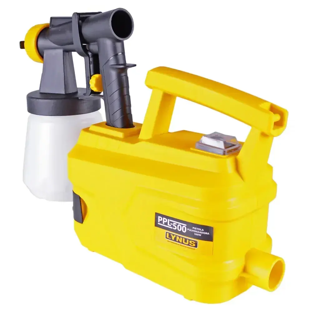 Pistola de pintura elétrica 500W PPL-500 Lynus - 220V — fotografia 8