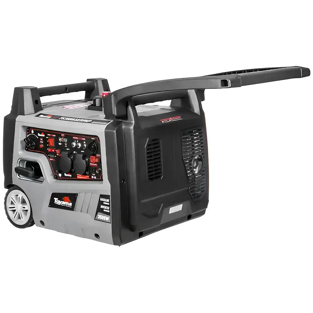 Gerador Gasolina 3.5kva 192 cc Partida Elétrica 4T Digital TG3500ISERP-XP e Controle Remoto TOYAMA 110 V — fotografia 5