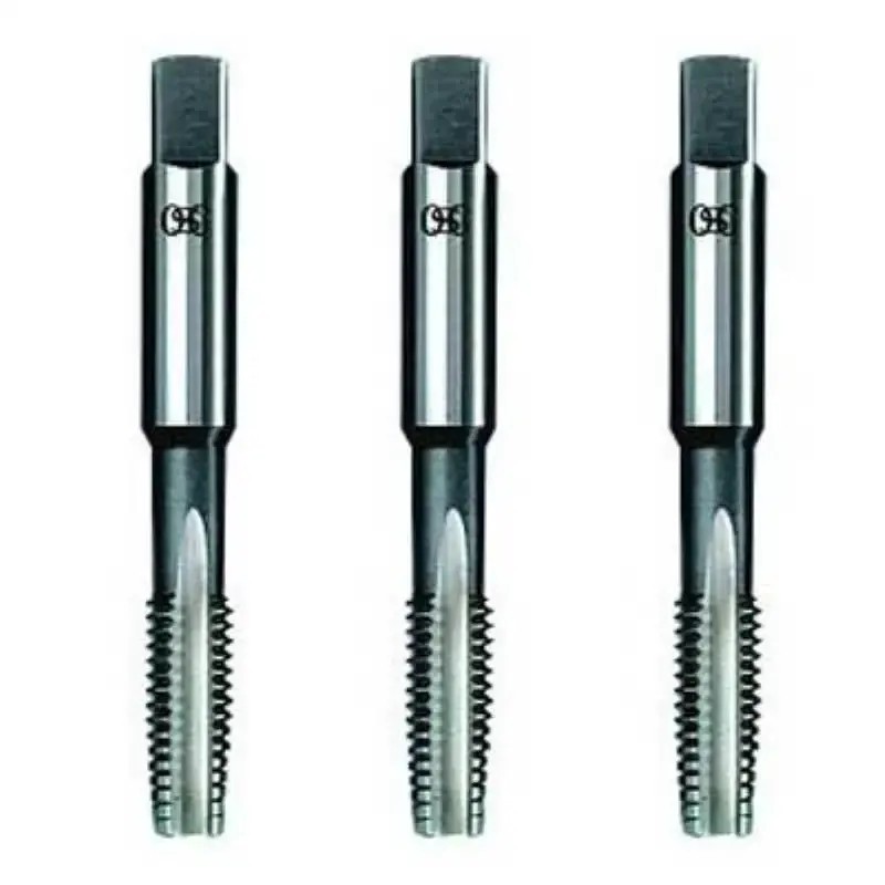 Jogo de Macho Aço Rapido UNC 1/4" x 20 fios com 3 peças OSG