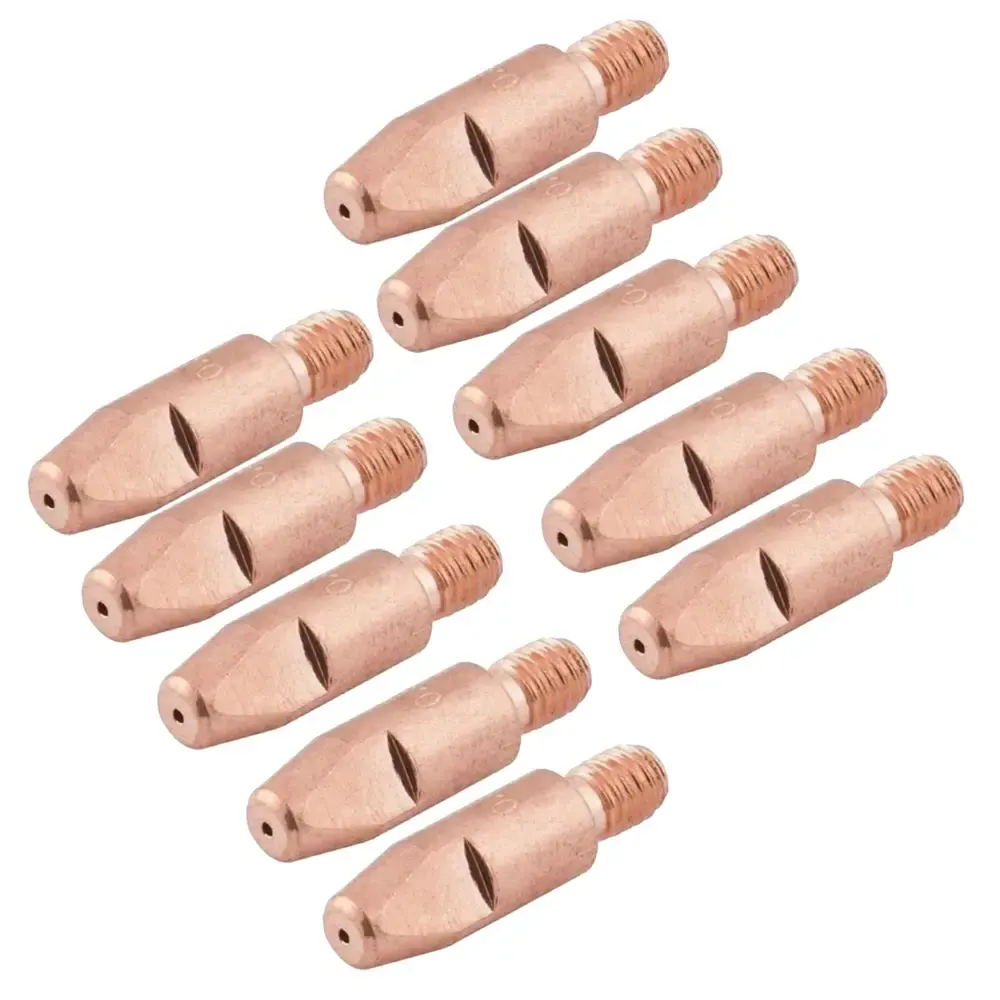 Tubo de Contato 0,9 mm X 38mm M8 P/Tocha 10 unidades MA031S OXIMIG