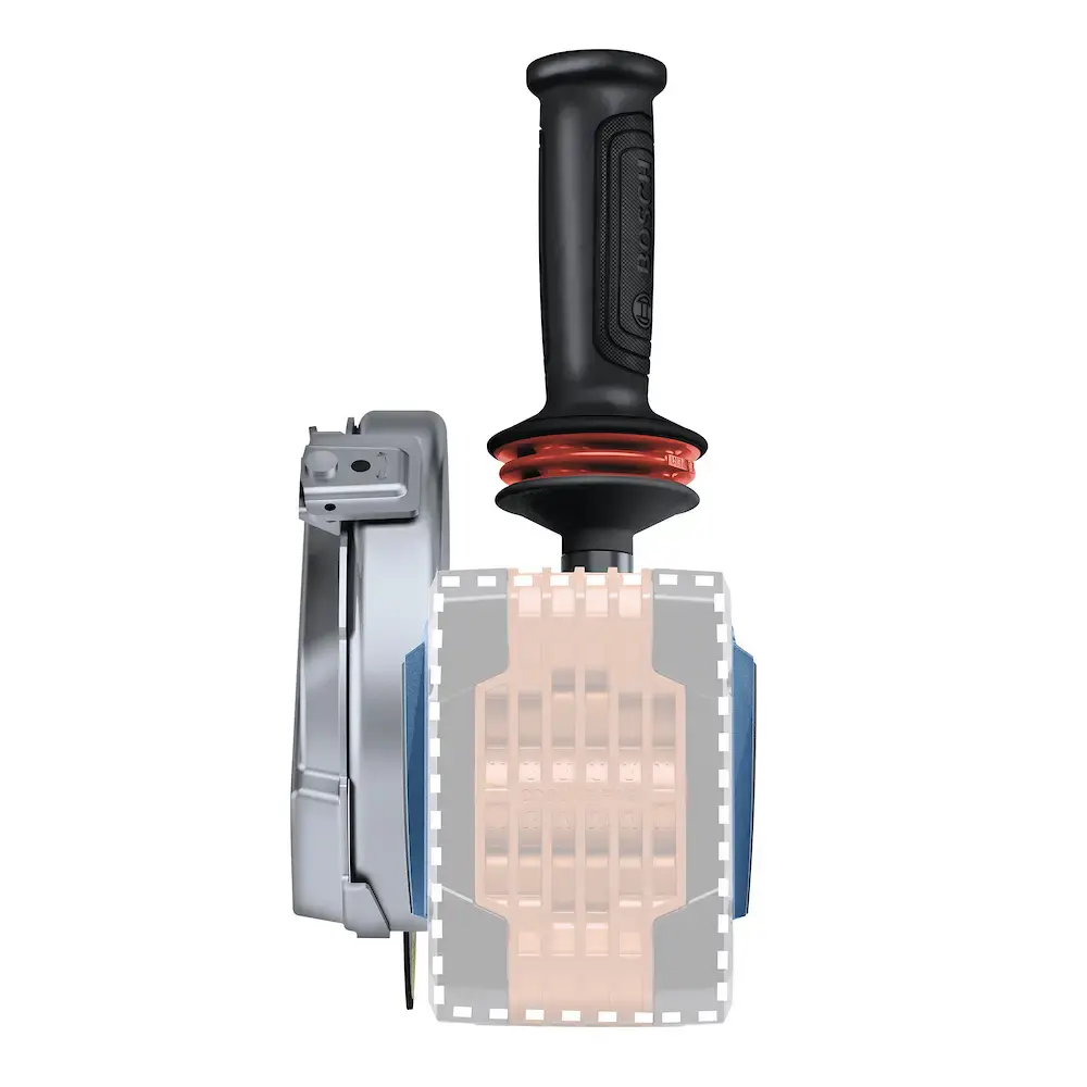 Esmerilhadeira 7 pol GWS 18V-180 PC brushless biturbo sem bateria Bosch — fotografia 6