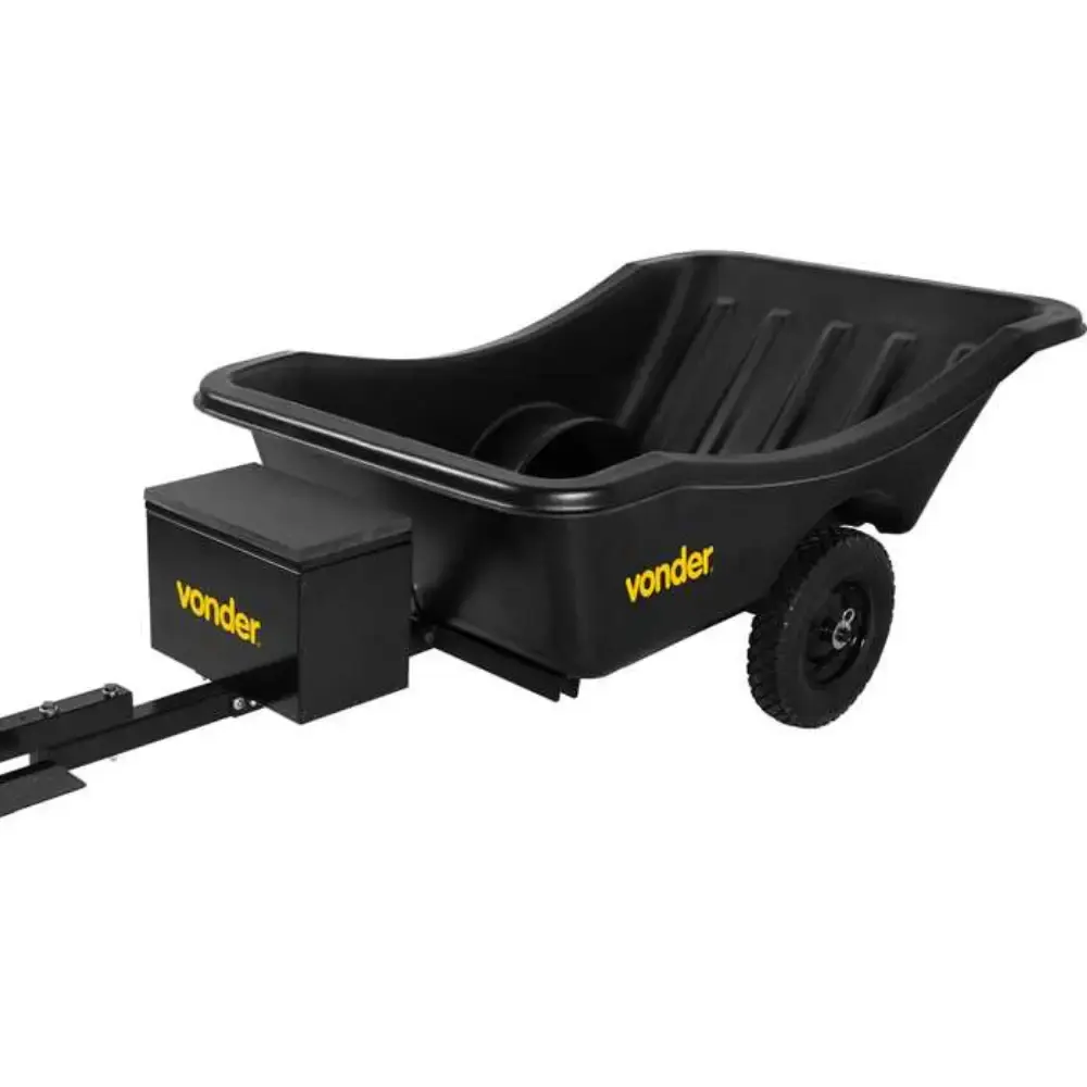 Carreta Agrícola para Motocultivador 200 kgf Plástico Reforçado VONDER — fotografia 4