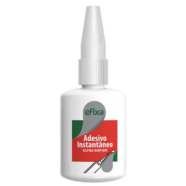 Adesivo instantâneo 20G incolor - Efixa
