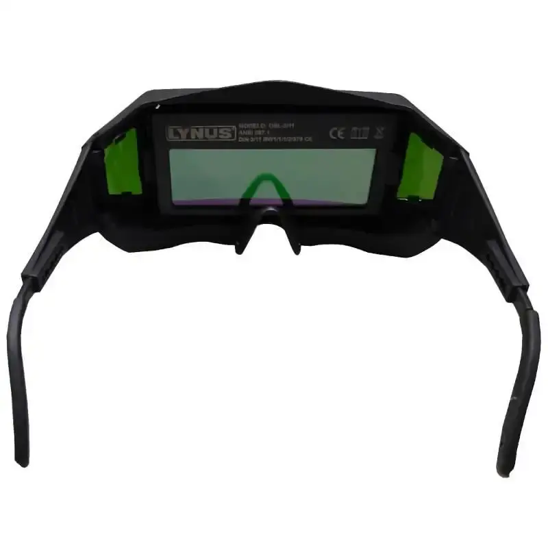 Máscara solda automática 3 à 11 DIN MSL-3500 + óculos de solda automático OSL-3/11 Lynus — fotografia 7