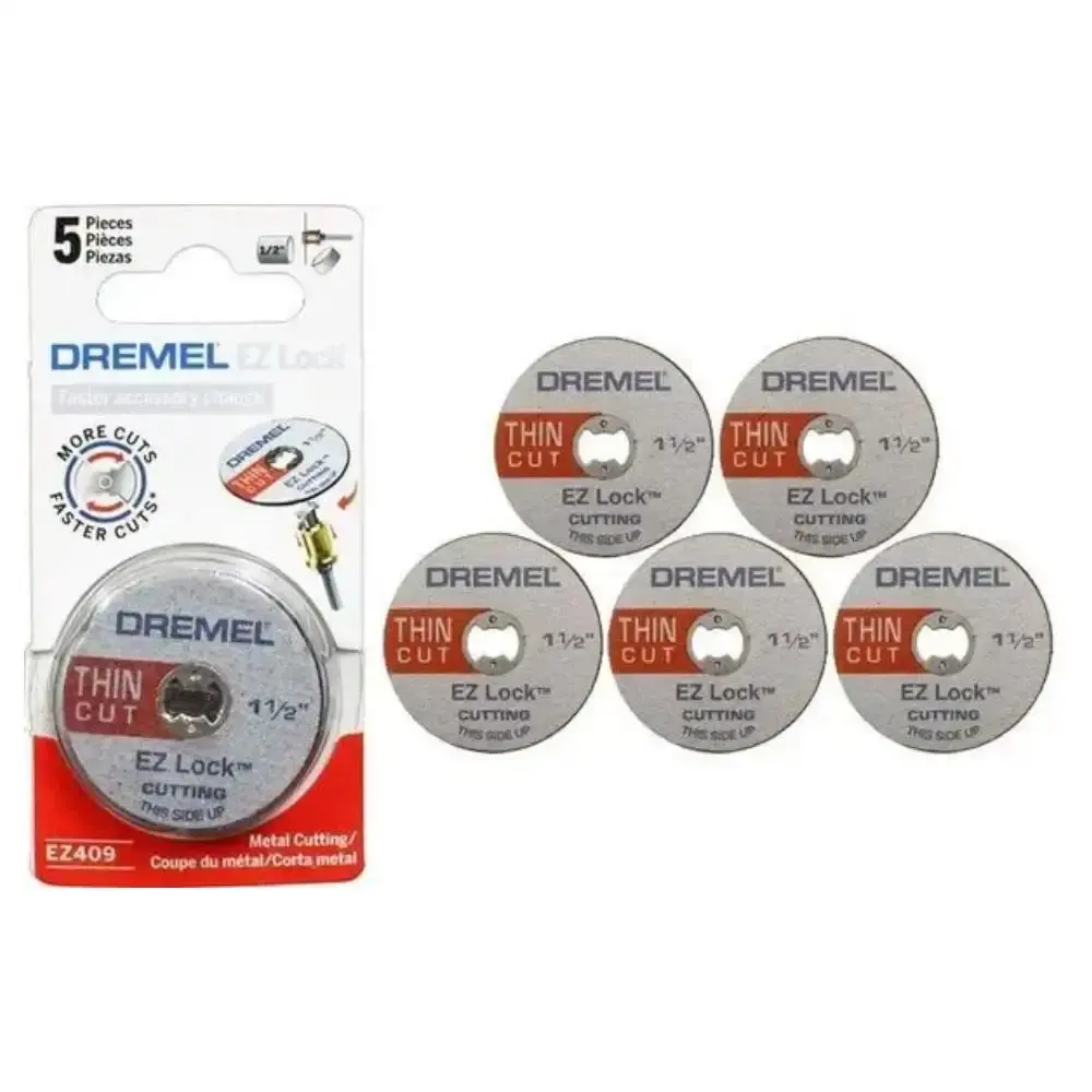 Disco de Corte Extra Fino EZ409 38,1 mm com 5 Unidades DREMEL — fotografia 3