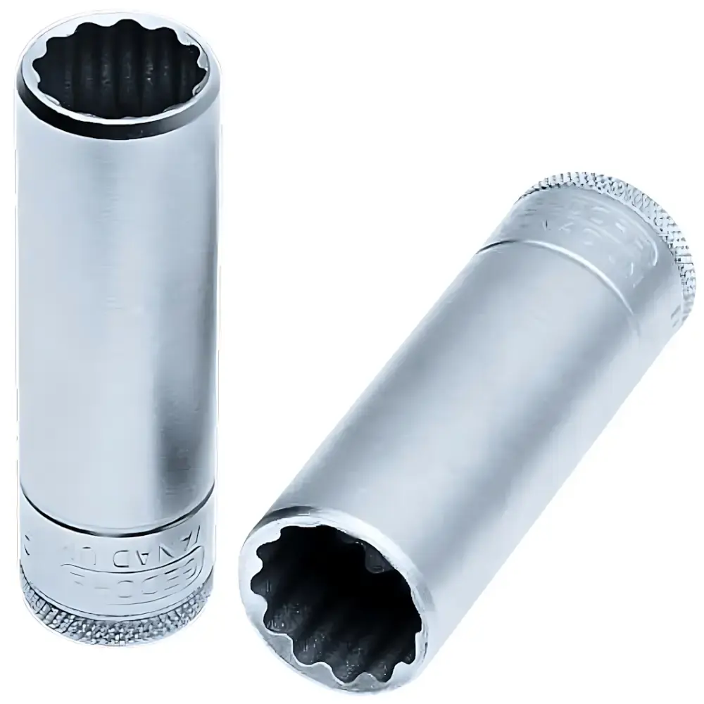 Soquete Encaixe 1/2 POL x 21 mm Estriado Longo GEDORE — fotografia de referência