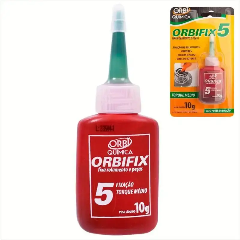 Adesivo trava rolamento torque médio ORBIFIX-5 10 GR Orbi química
