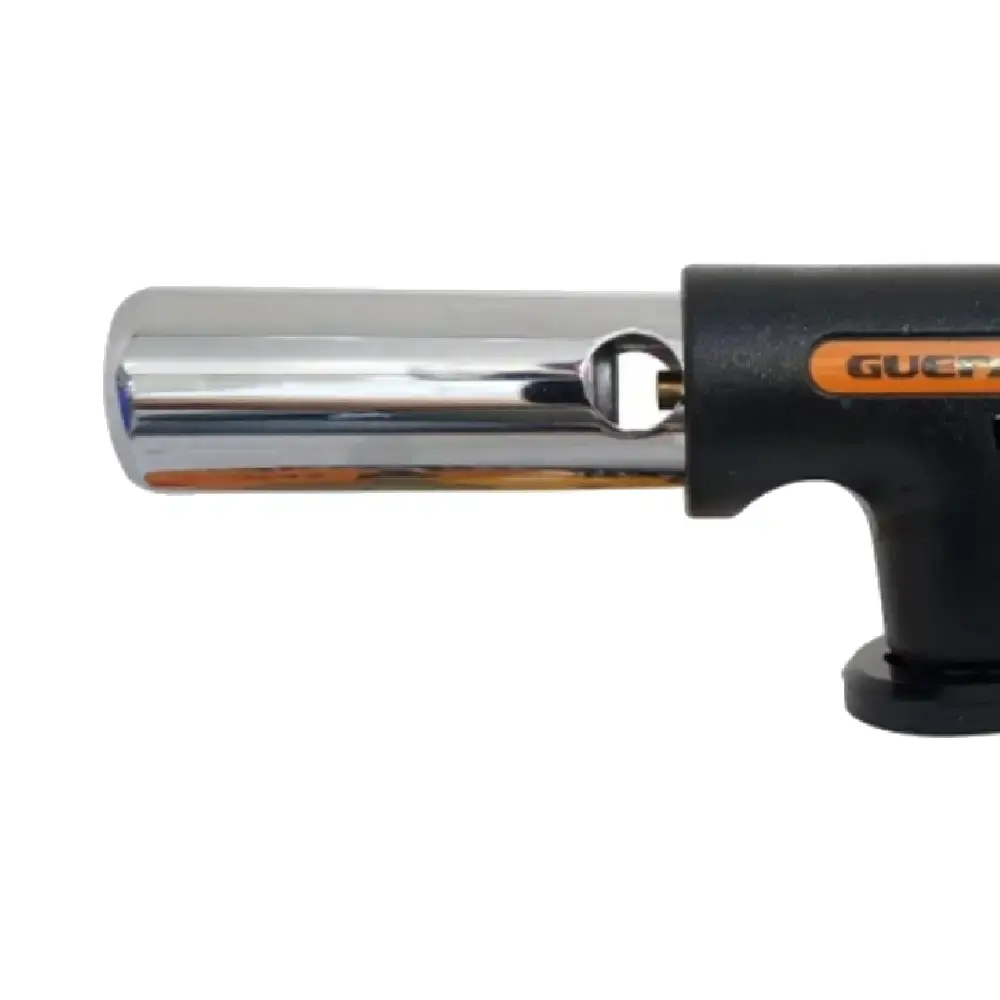Maçarico compacto flame gun acendedor automático guepardo+ kit gás butano — fotografia 5