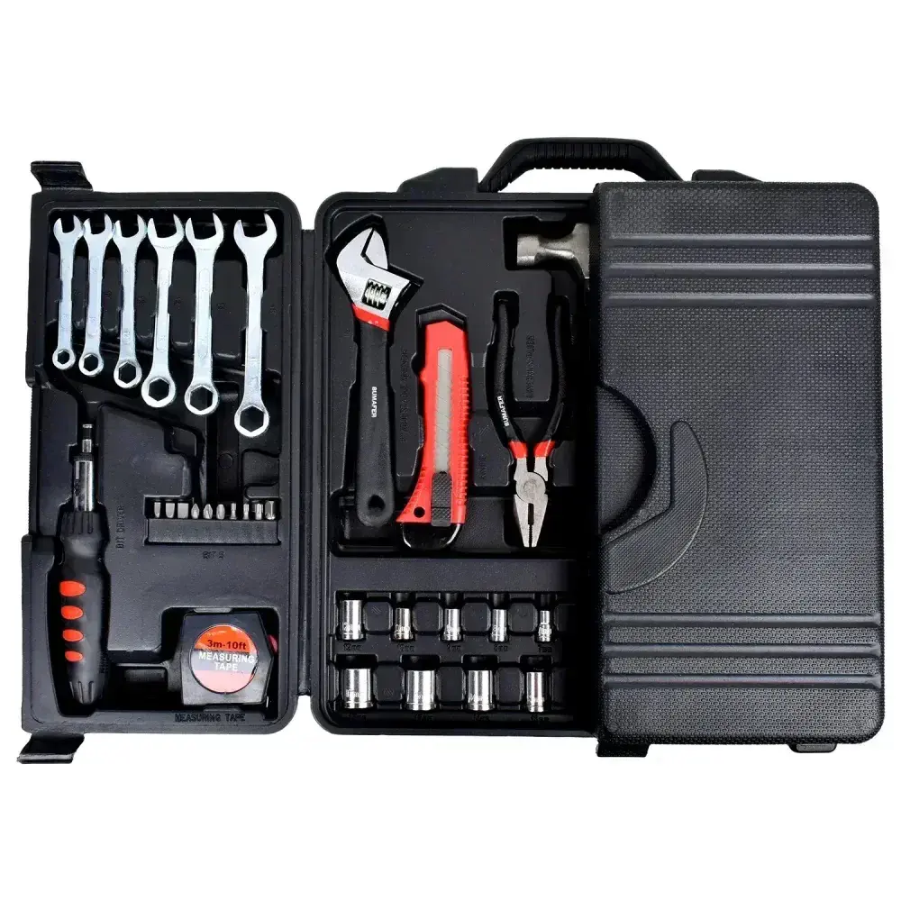 Kit de ferramentas em aço carbono com 160 peç Bumafer — fotografia 8