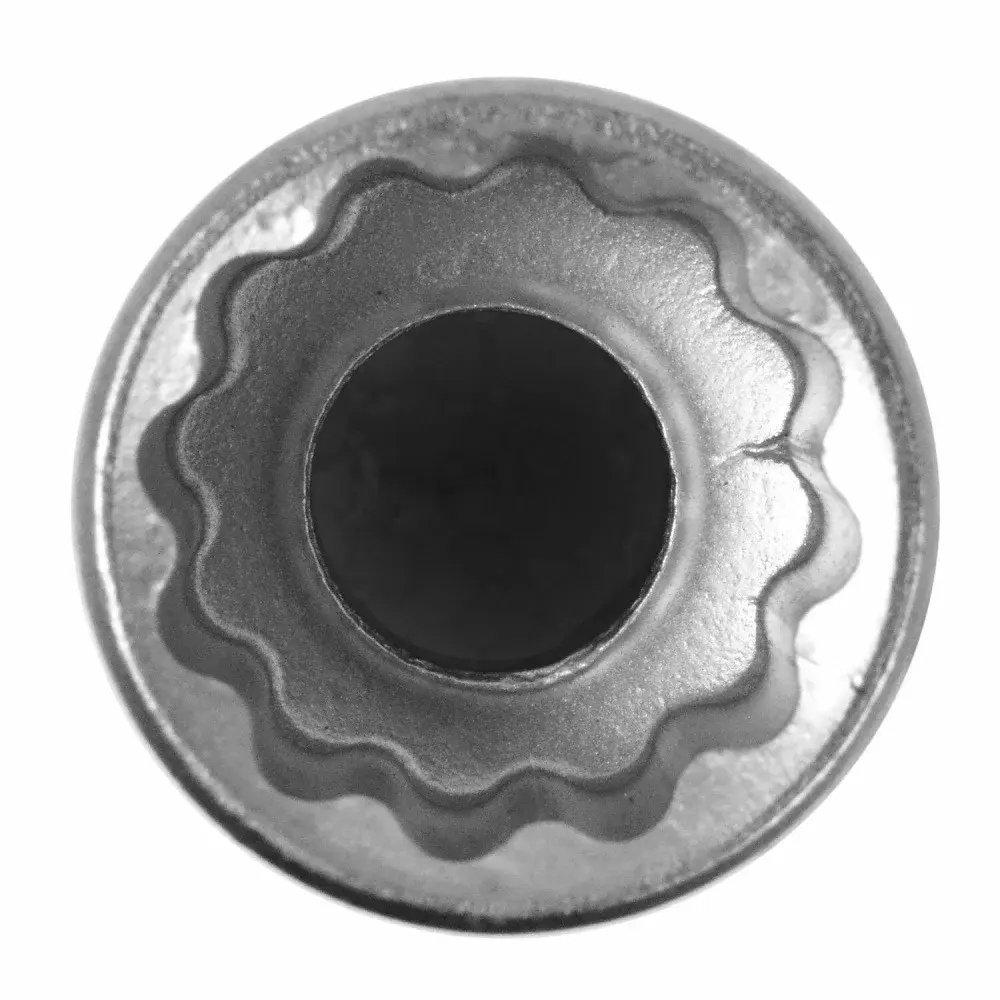 Chave soquete 17 mm estriado encaixe 1/2 Gedore — fotografia 4