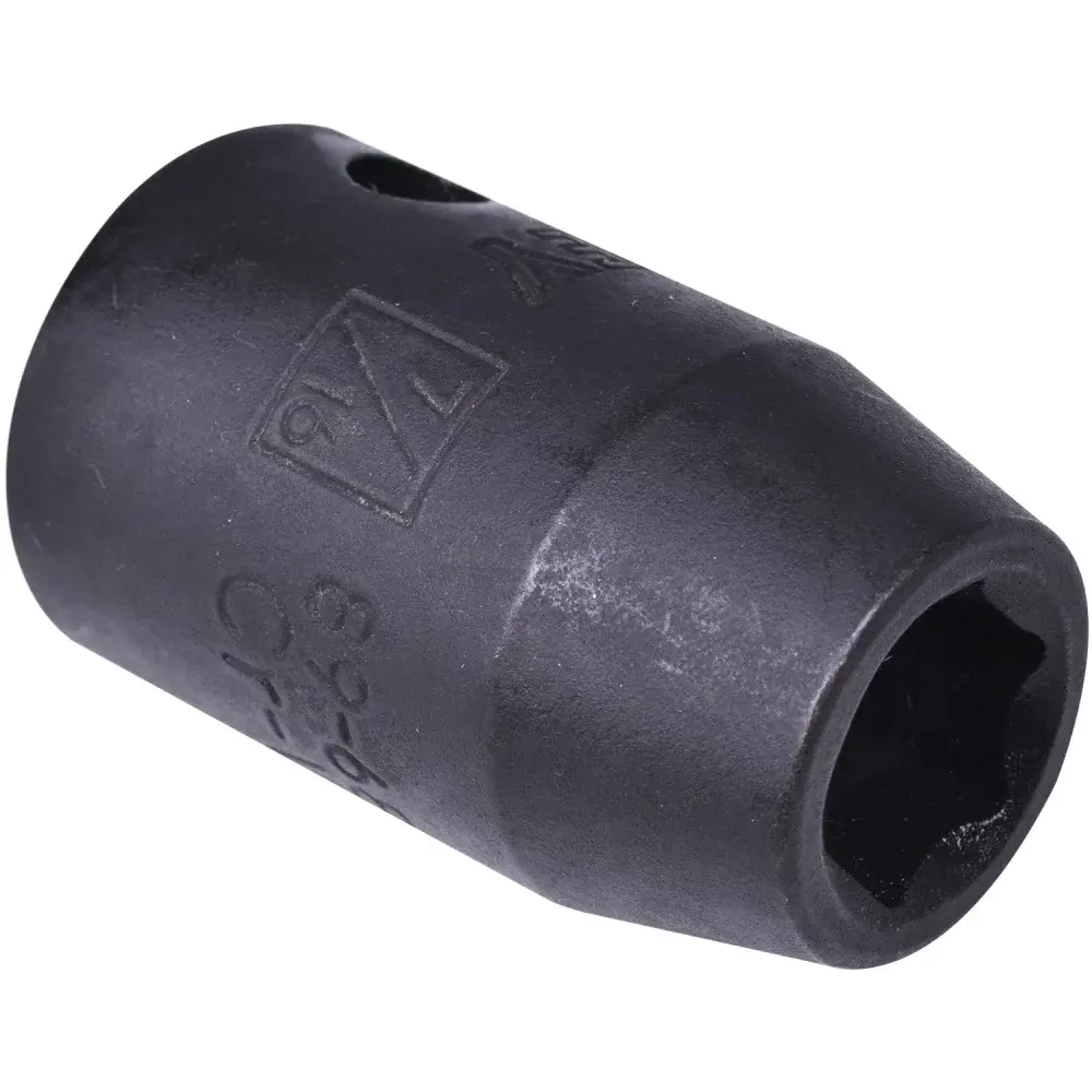 Soquete de impacto curto 7/16" com encaixe 1/2" 4-89-681 Stanley — fotografia 5