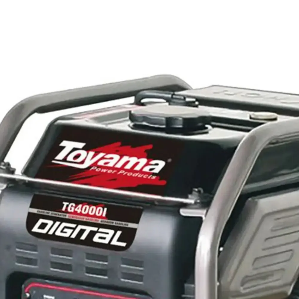 Gerador de energia à gasolina 4 KVA digital TG4000I Toyama 220 V — fotografia 4
