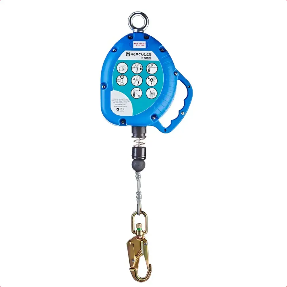 Trava-quedas retrátil HTQR010G 10M Hercules