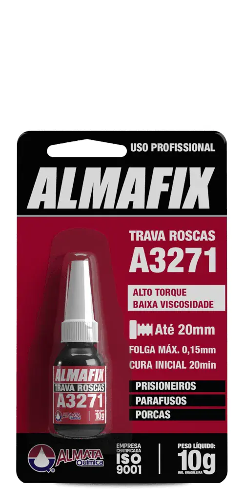 Adesivo trava rosca alto torque 10G b v Almata