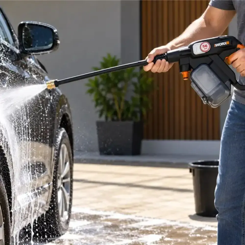 Lavadora para limpeza alta pressão brushless 20V WG633E.9 Worx — fotografia 5
