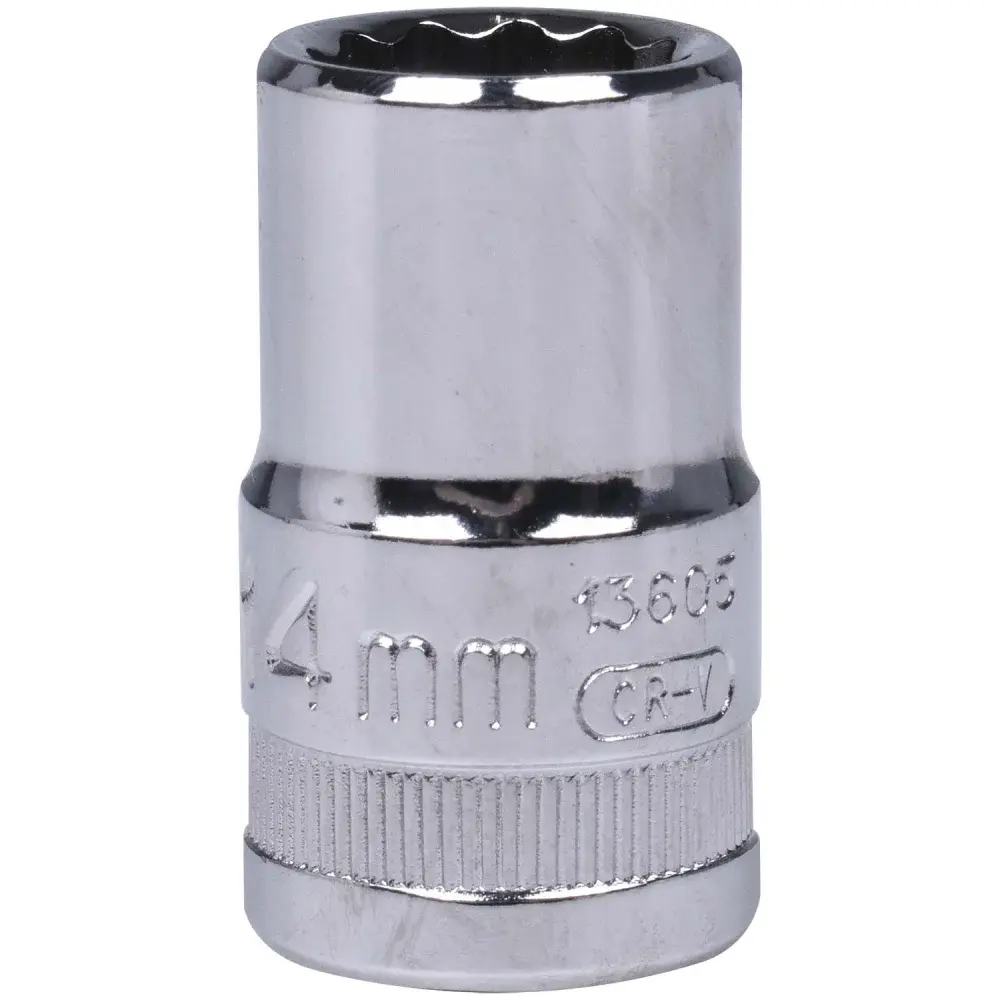 Soquete estriado 14 mm encaixe 1/2 Sata ST13605SC — fotografia de referência