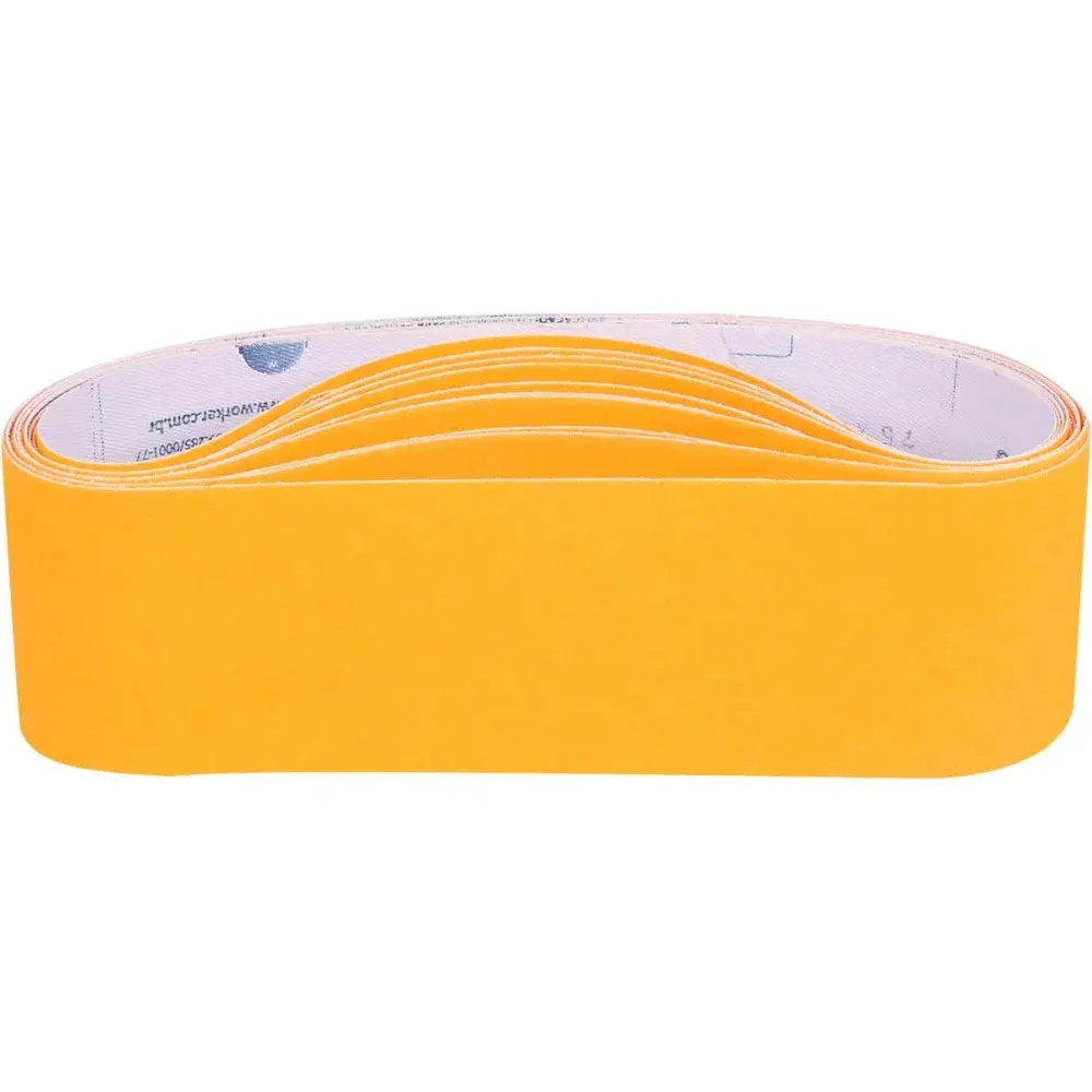 Lixa cinta lona 75MM x 610MM grão 80 Worker — fotografia de referência