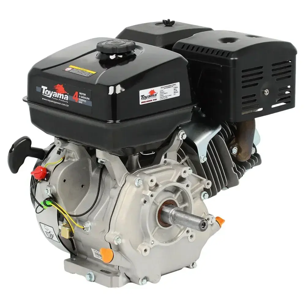 Motor a gasolina 13HP 4T refrigerado a ar Toyama — fotografia 9