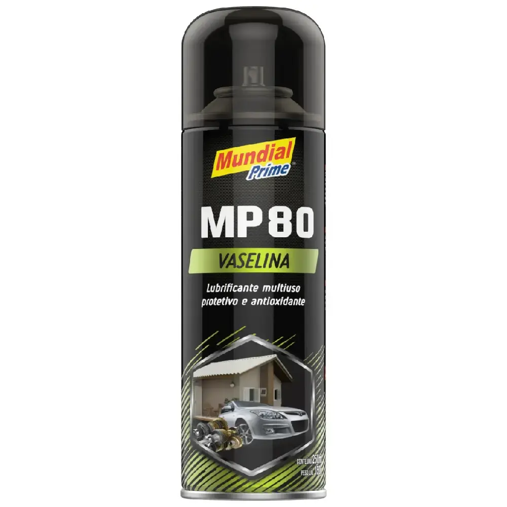 Vaselina Spray MP80 250 ml com 6 Unidades MUNDIAL PRIME — fotografia 2
