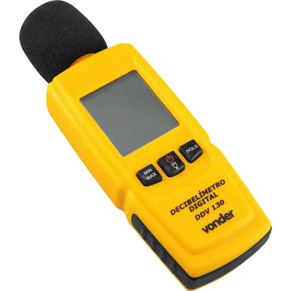 Decibelímetro digital 30 a 130DB DDV-130 Vonder — fotografia 8