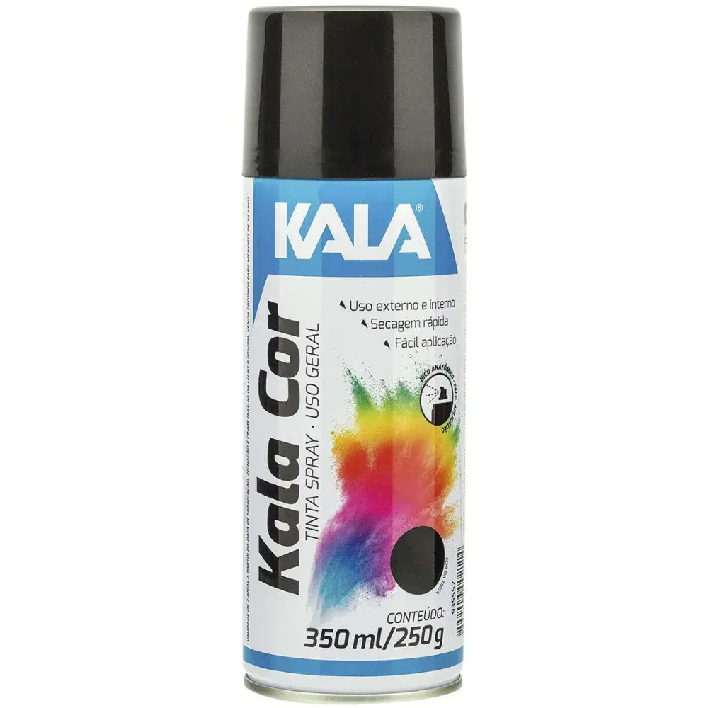 Tinta spray uso geral brilhante 350ML Kala — fotografia de referência