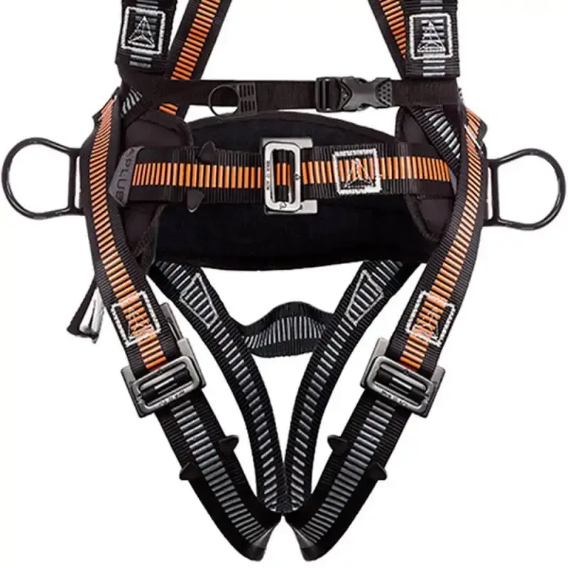 Cinto de segurança paraquedista abdominal com 4 pontos de conexão WPSHAR24XX delta plus — fotografia 3