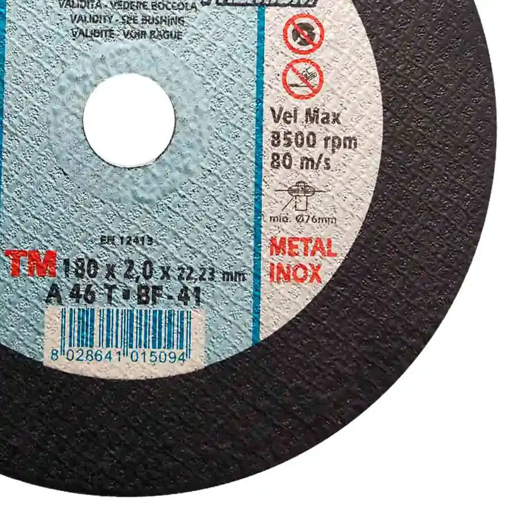 Disco de Corte Inox 7 POL x 2,0 MM A46T SAIT — fotografia 5
