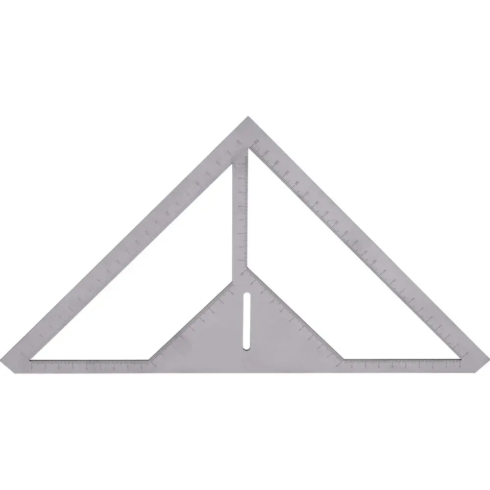 Gabarito triangular aço inox 22CM Bumafer